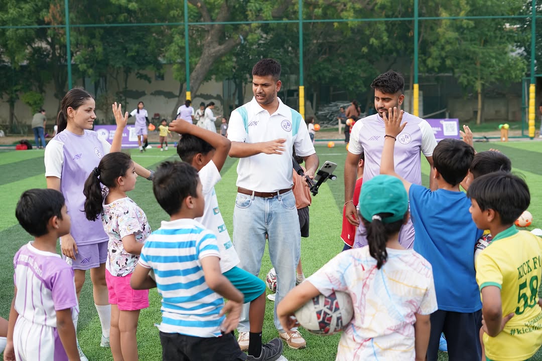 Irfan Siddiqui, AFC B Licence coach and Founder of The Football School Noida, best football academy for kids in Noida